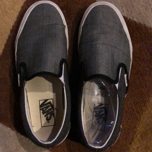 vans tuxedo shoes